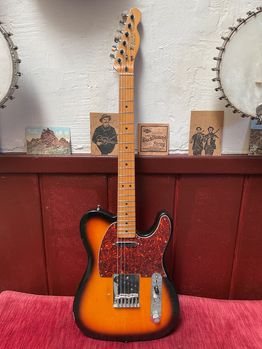 Fender Telecaster Sunburst Electric Guitar (1994)