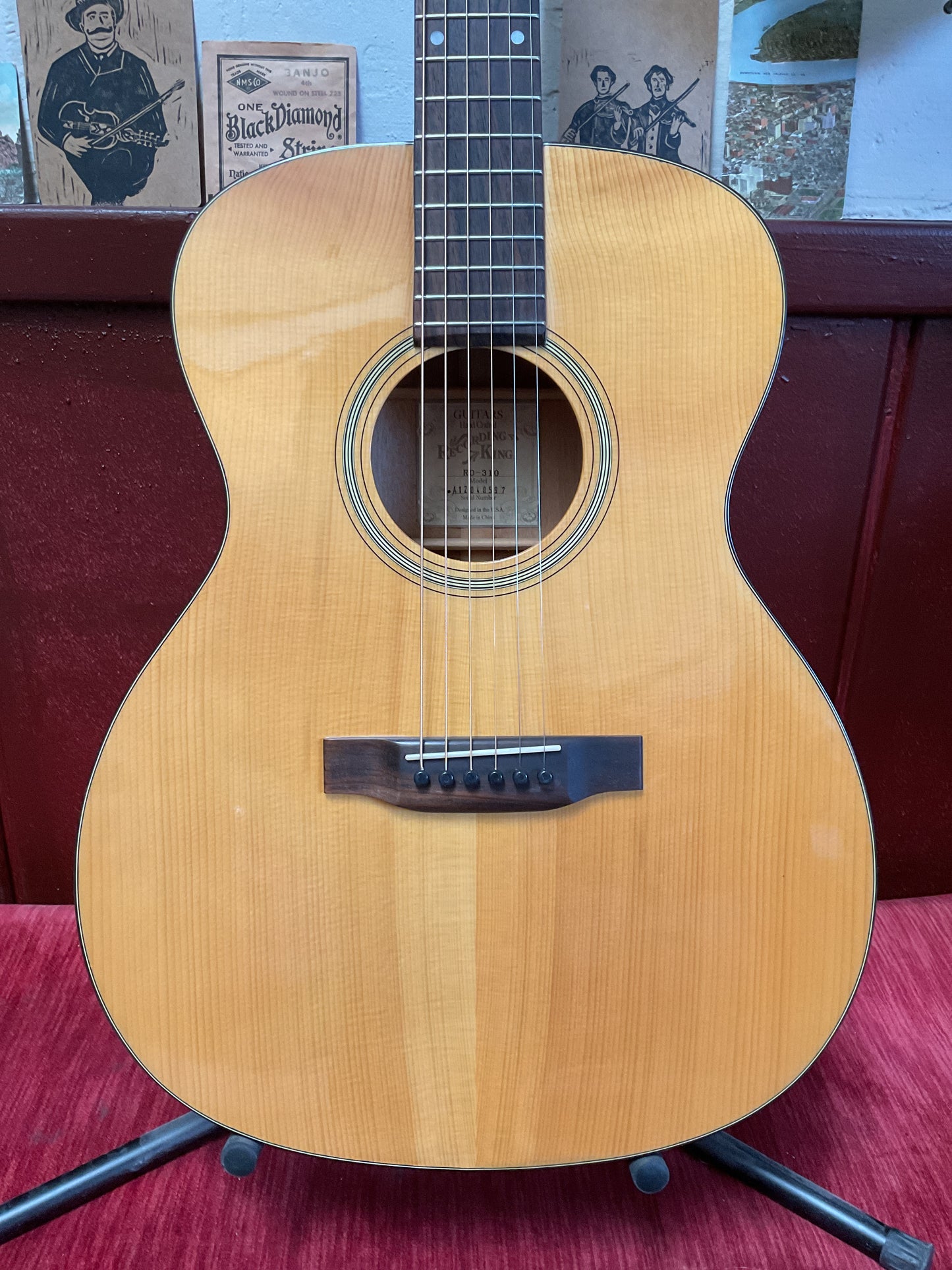 Recording King RO-310 Acoustic Guitar (2012) with Case