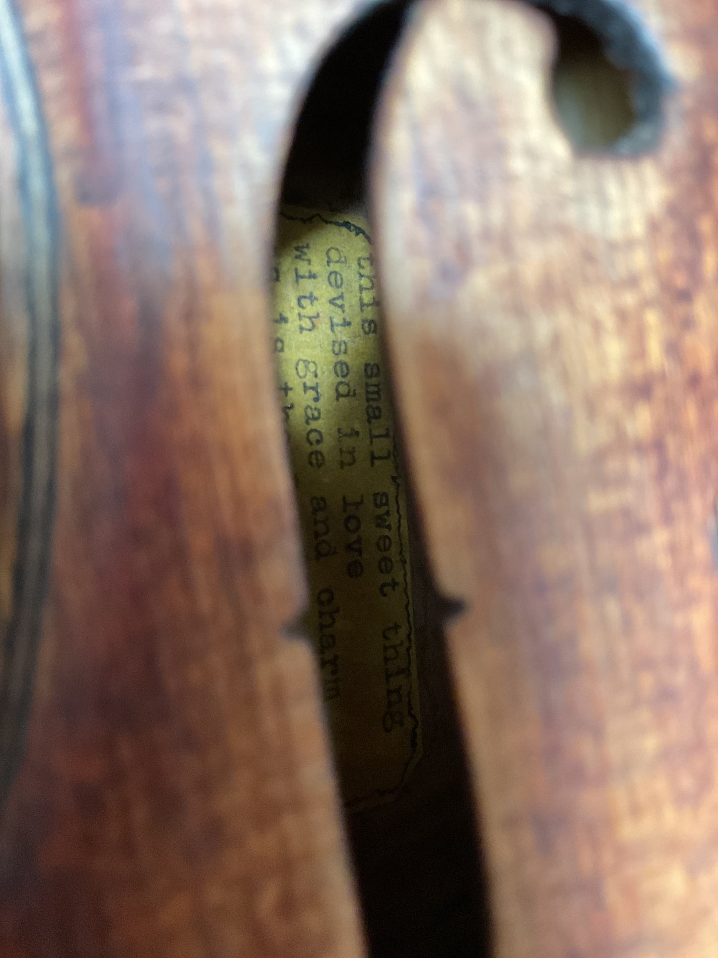Ralph Thiel ‘The Wanderer’ Violin, 4/4 Size