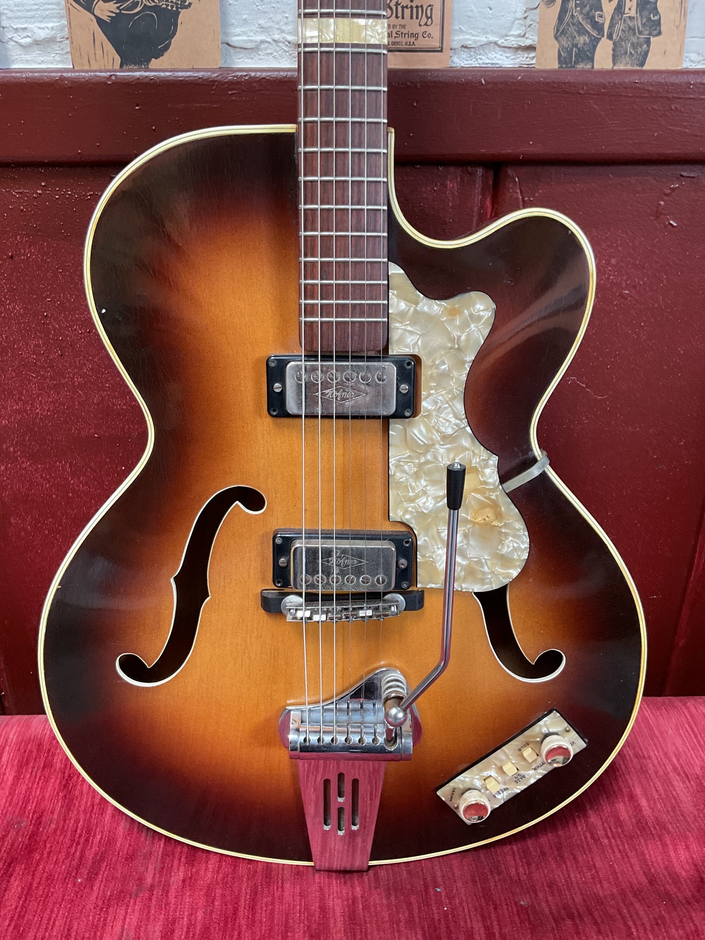 Hofner Hollow Body Electric Guitar (c. 1965)
