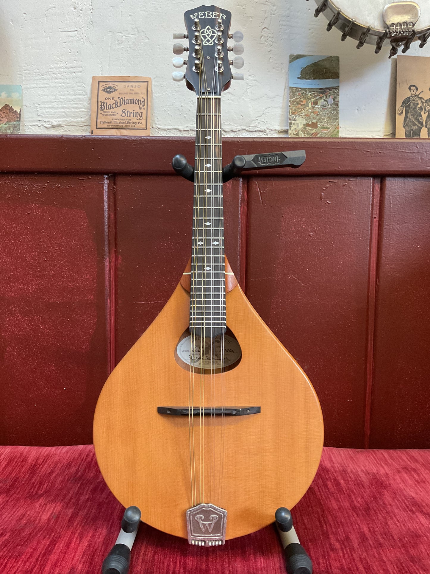 Weber Hyalite A-Style Mandolin (2000s) with Case