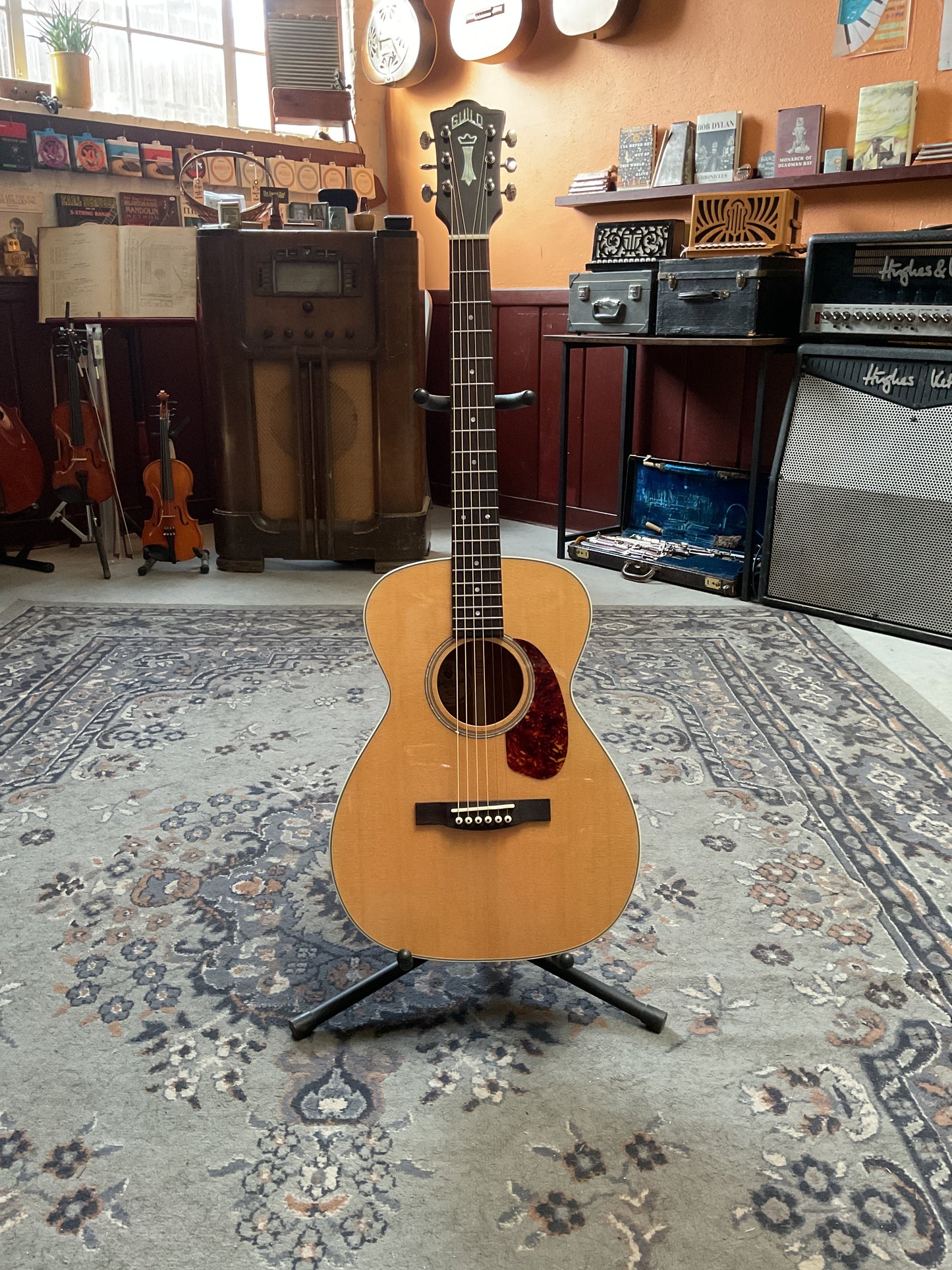 Guild M140 Acoustic Guitar with Guild Premium Gig Bag