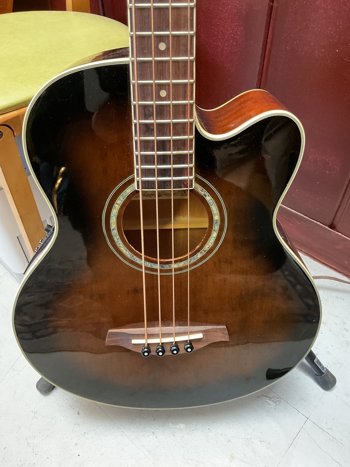 Ibanez Acoustic Bass with Case