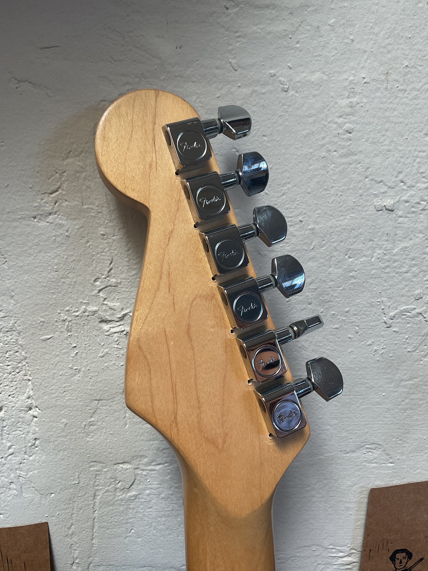 Black Fender Stratocaster (1996 | MIM) with Bag