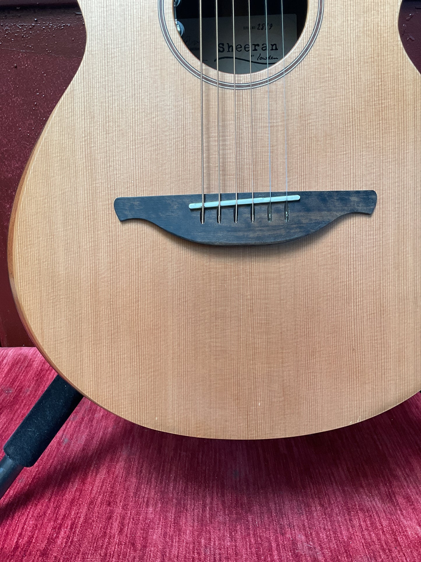Sheeran by Lowden W03 Mini Parlor Acoustic-Electric Guitar