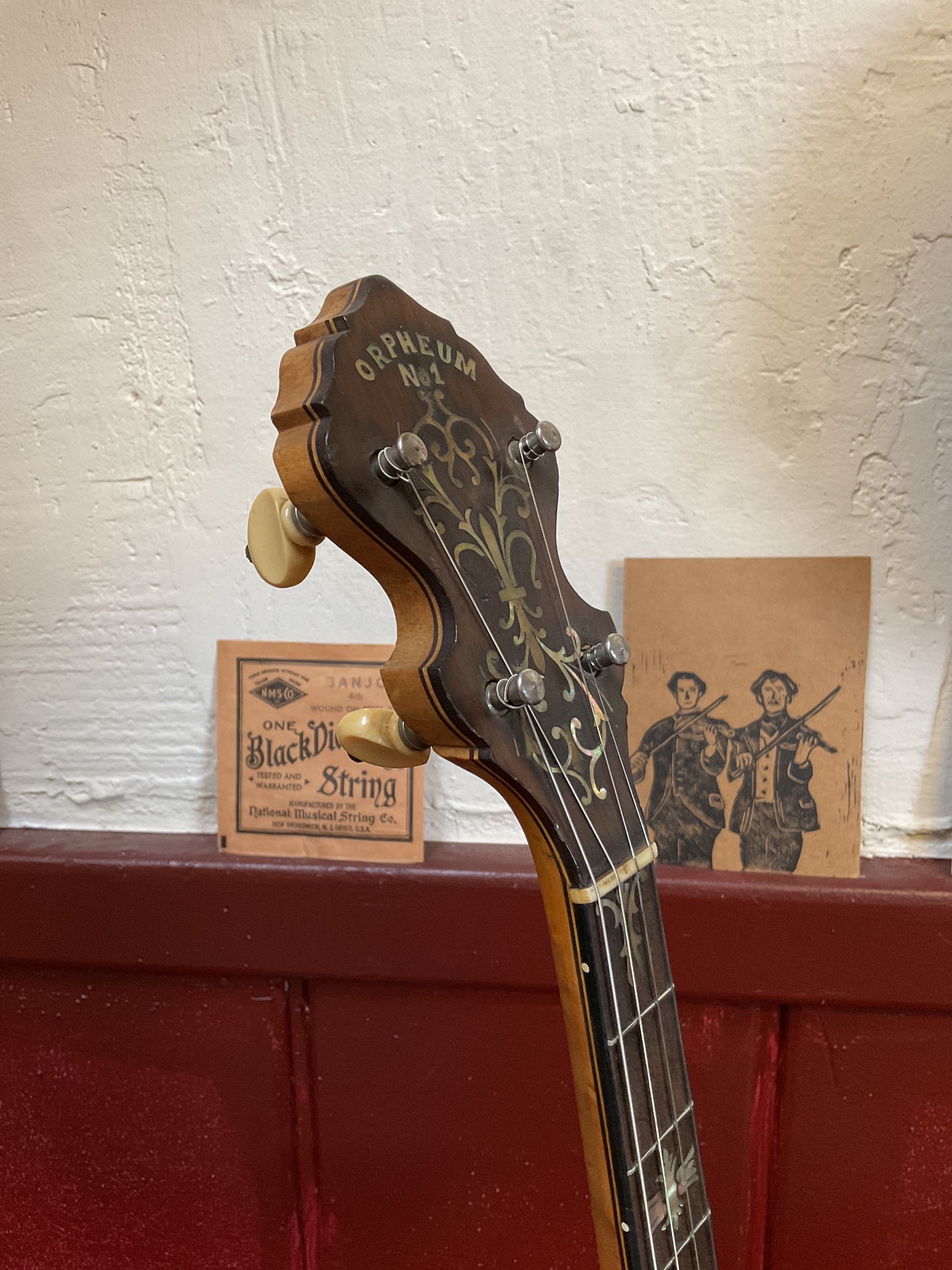 Orpheum #1 Tenor Banjo (1910s) with Case
