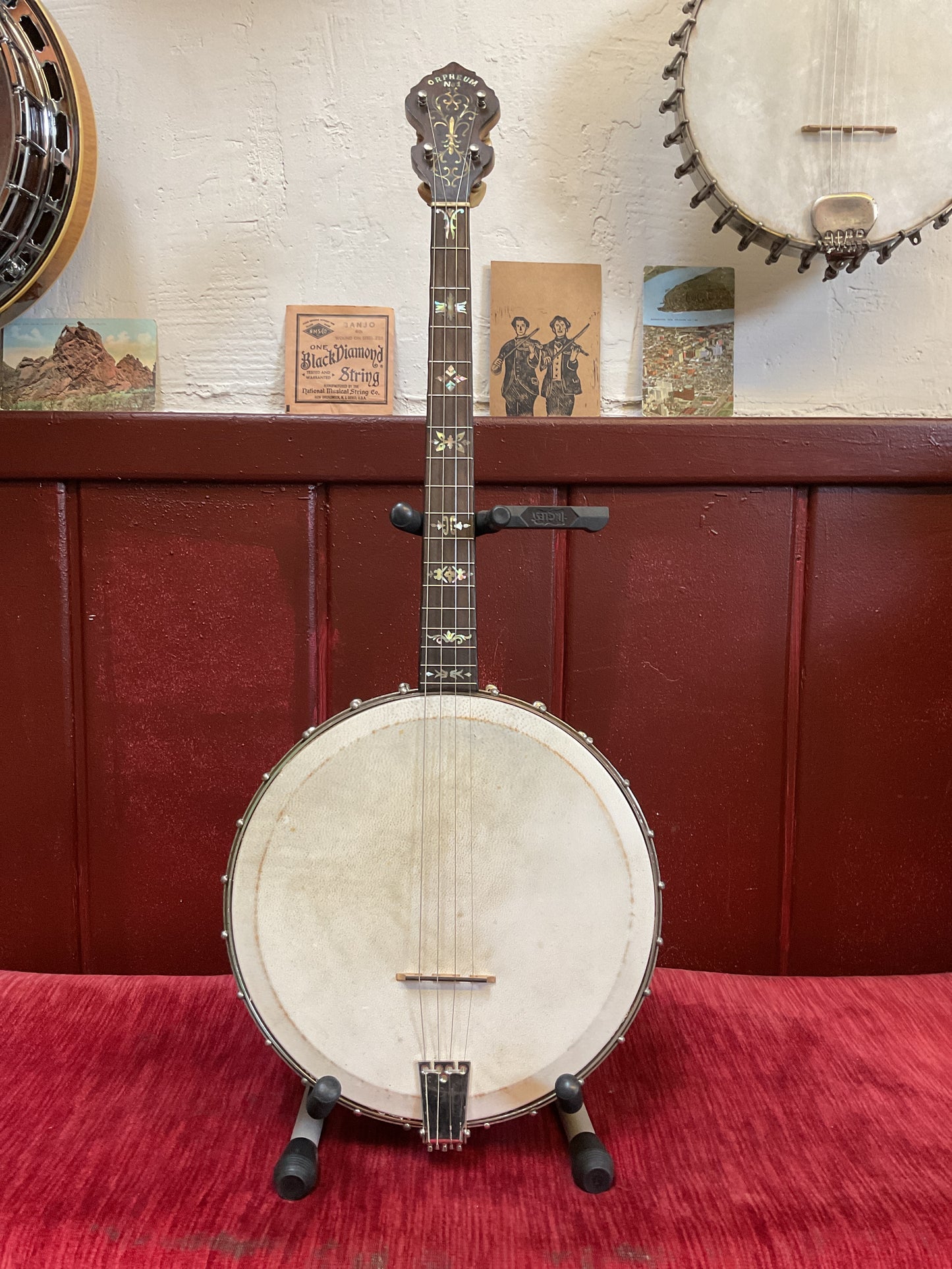 Orpheum #1 Tenor Banjo (1910s) with Case