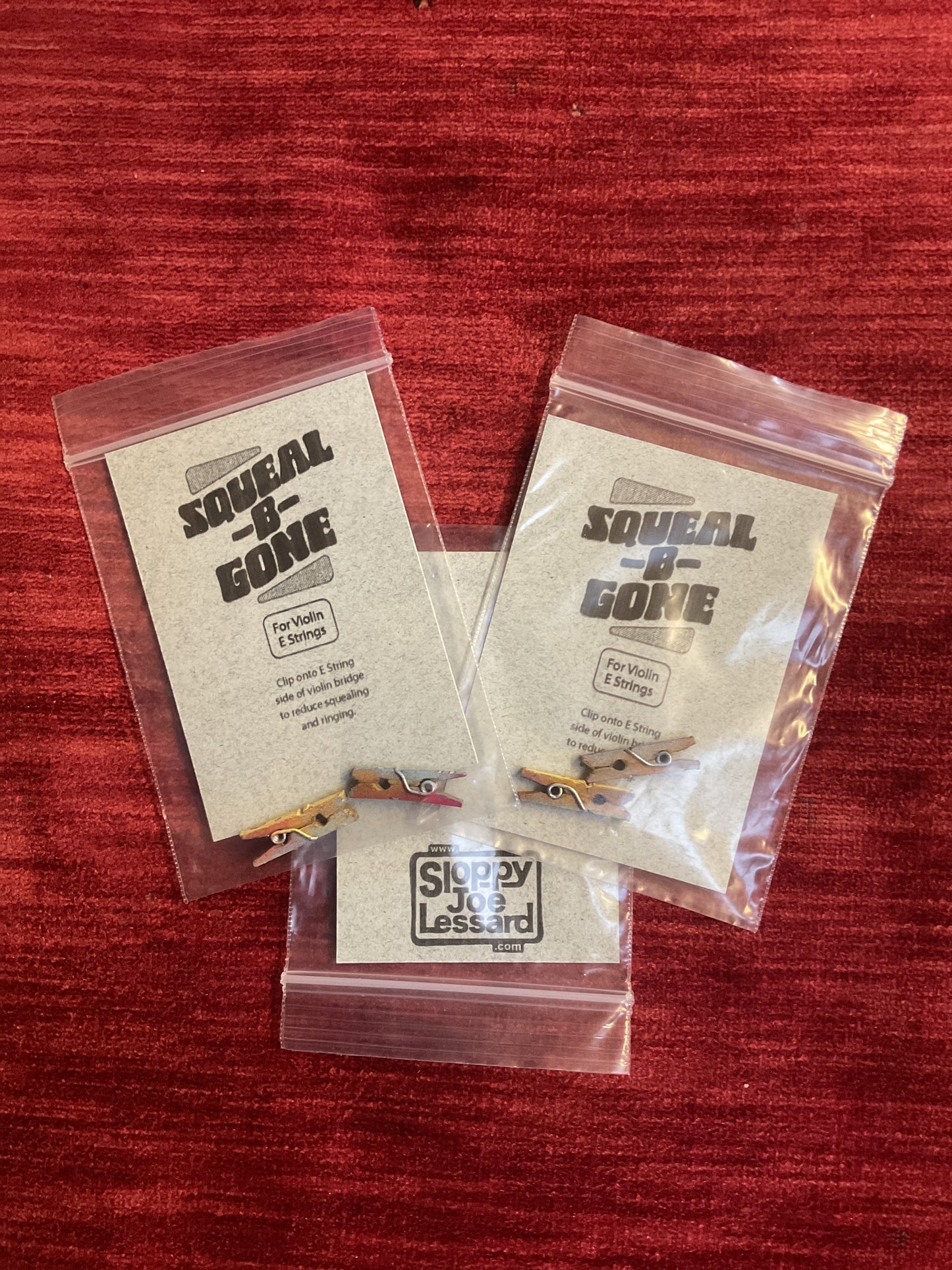 Squeal-B-Gone Violin String Dampener