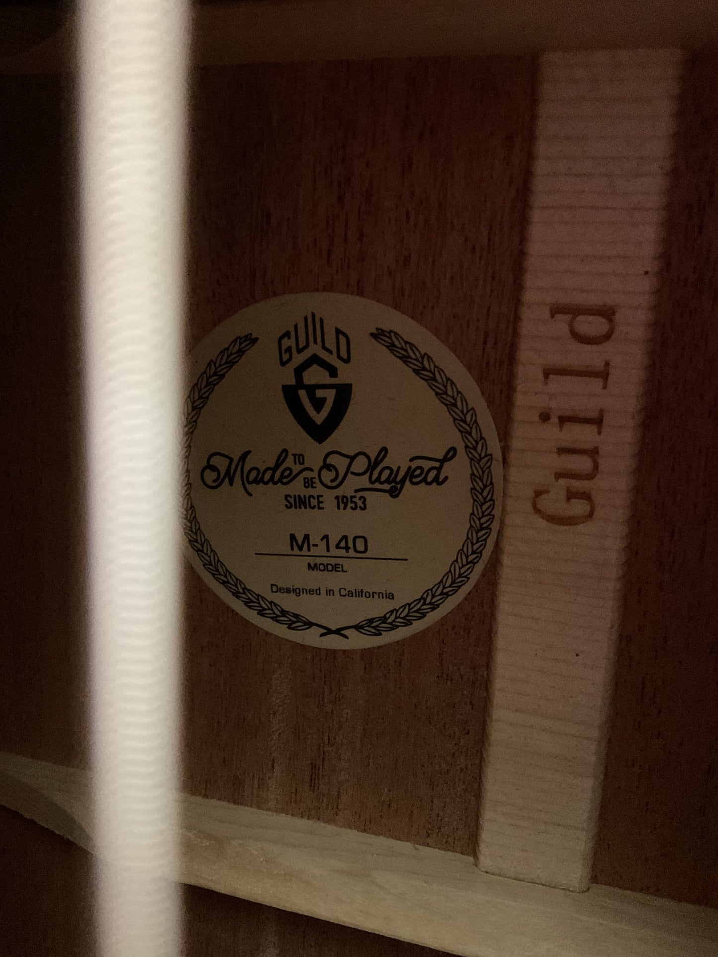 Guild M140 Acoustic Guitar with Guild Premium Gig Bag