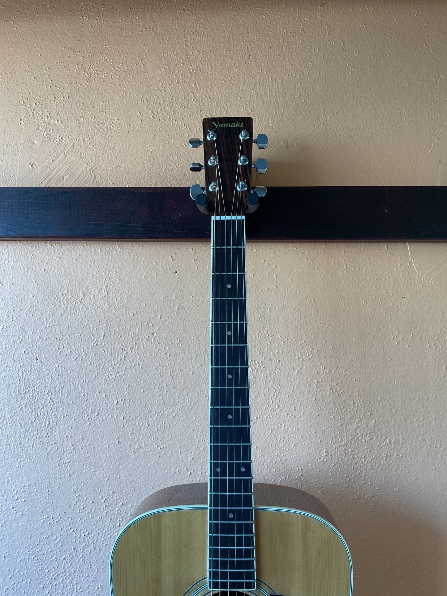 Yamaki YW-20 Square Shoulder Dreadnought Acoustic Guitar (Made in Japan)