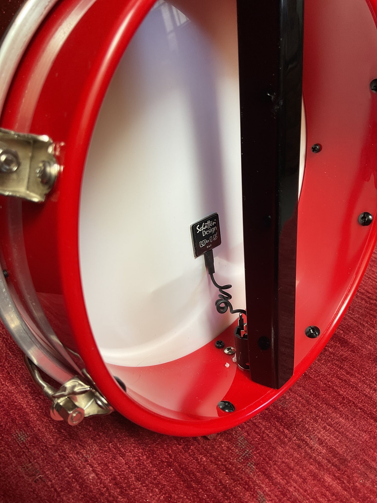 DUKE Tenor Banjo Ukulele (Fire Engine Red | Made in New Zealand)