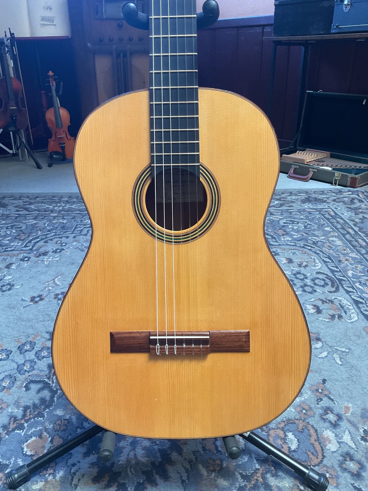 Michael Dearing #10 Classical Guitar (2015) with Case