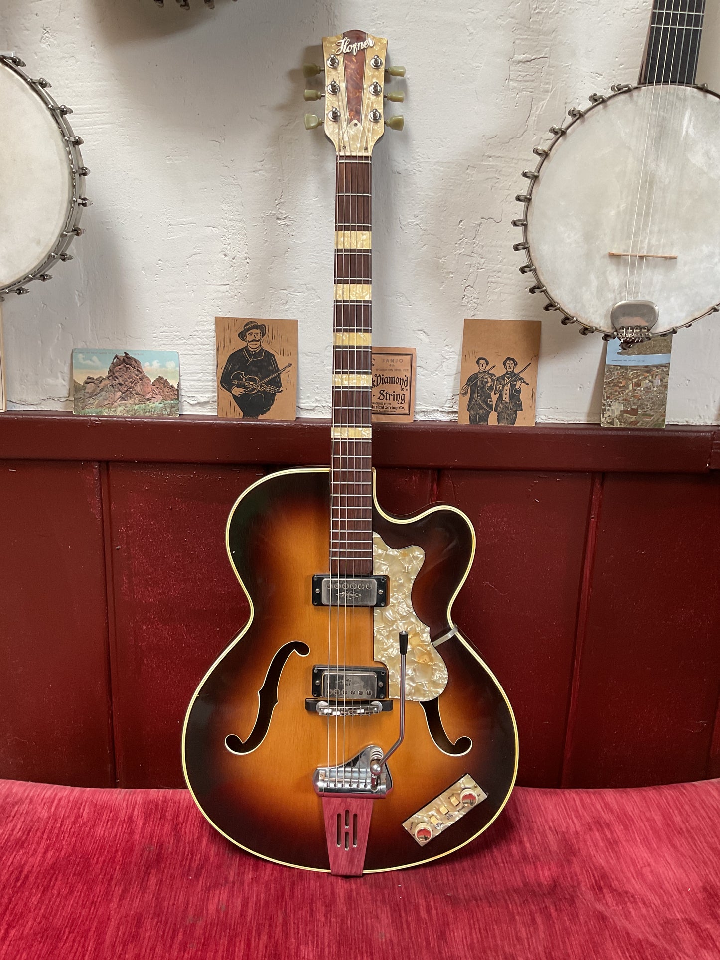 Hofner Hollow Body Electric Guitar (c. 1965)