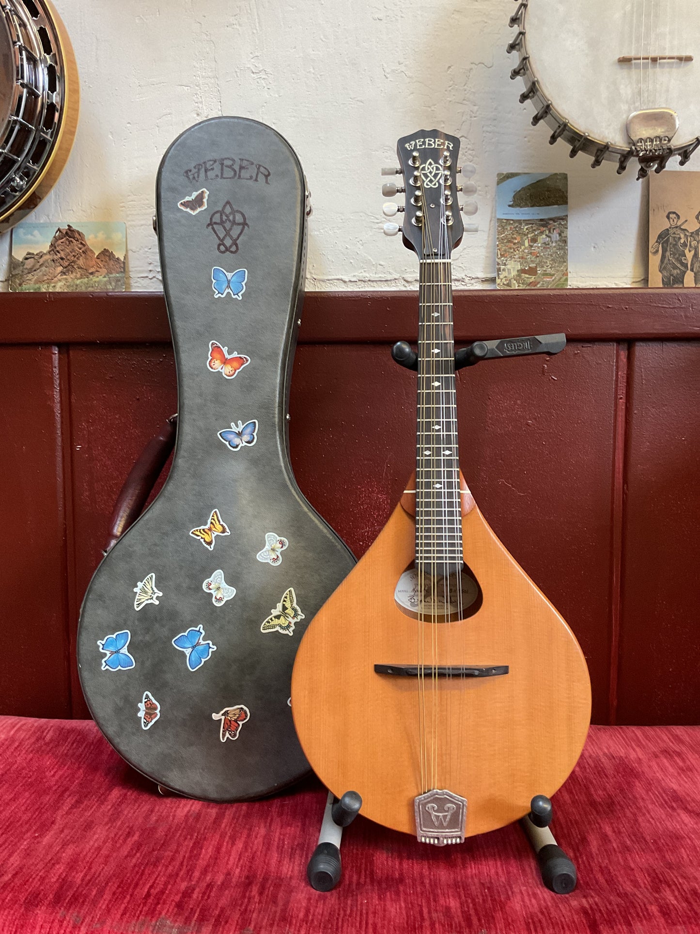 Weber Hyalite A-Style Mandolin (2000s) with Case