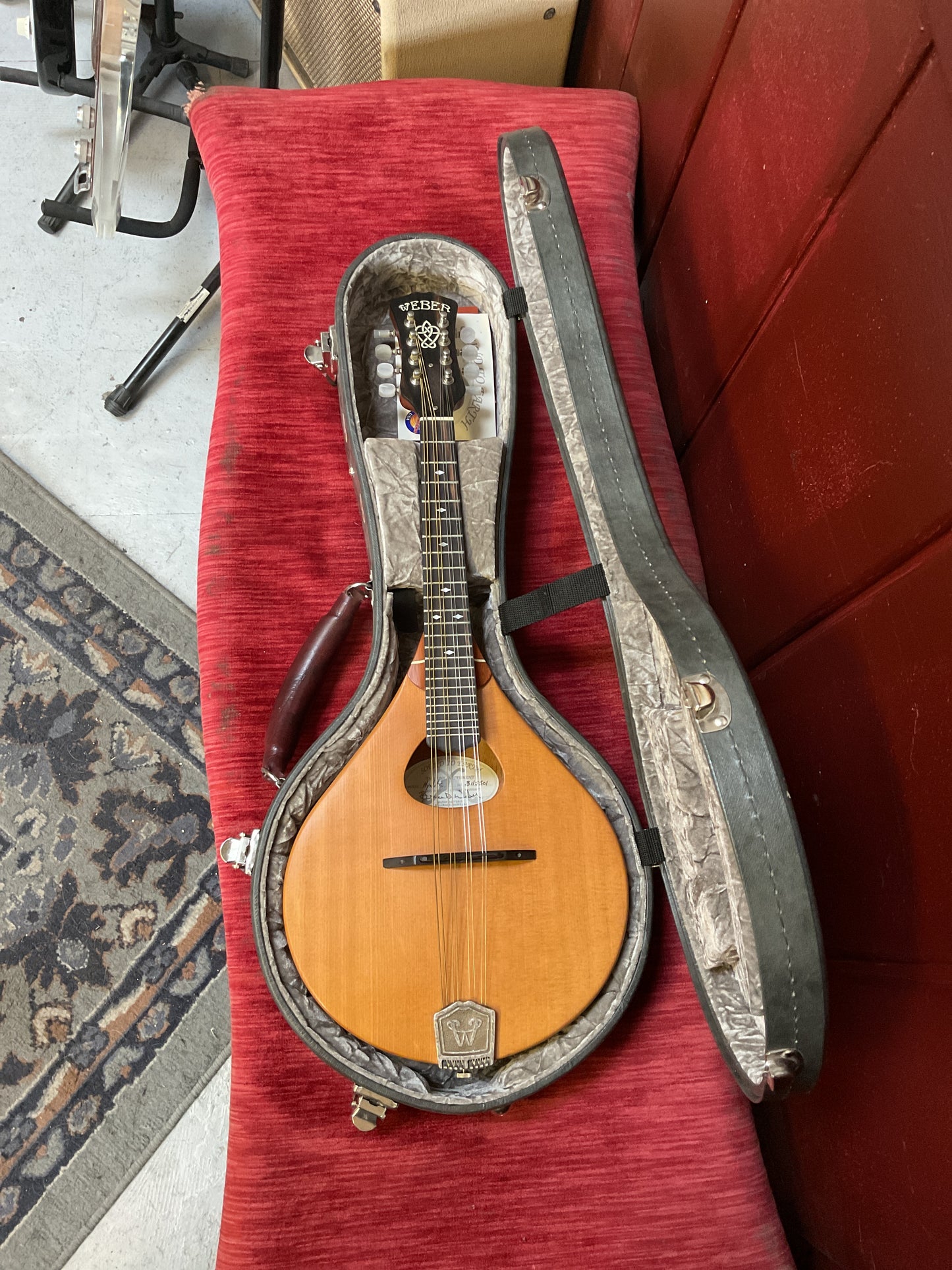 Weber Hyalite A-Style Mandolin (2000s) with Case