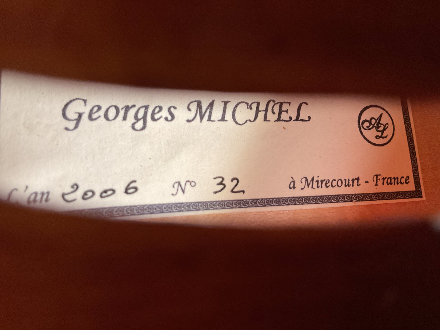 Georges Michel No. 32 Violin (2006) Outfit, 4/4 Size