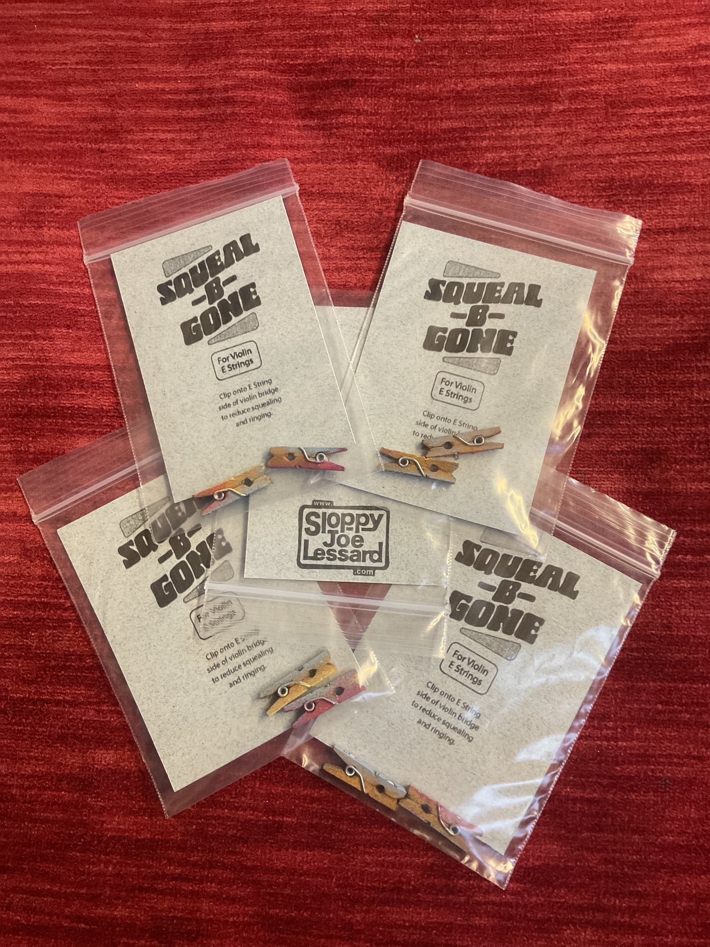 Squeal-B-Gone Violin String Dampener