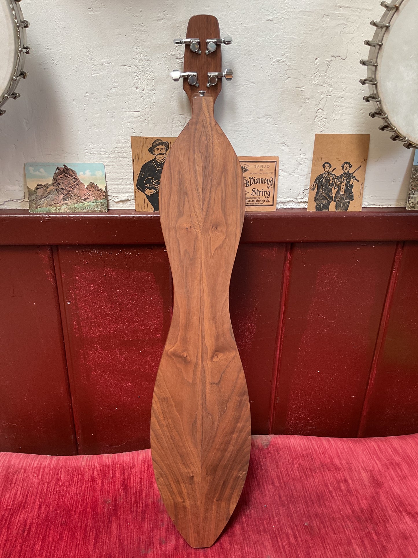 McSpadden 4FHWW-E Lap Dulcimer (2011) with Bag