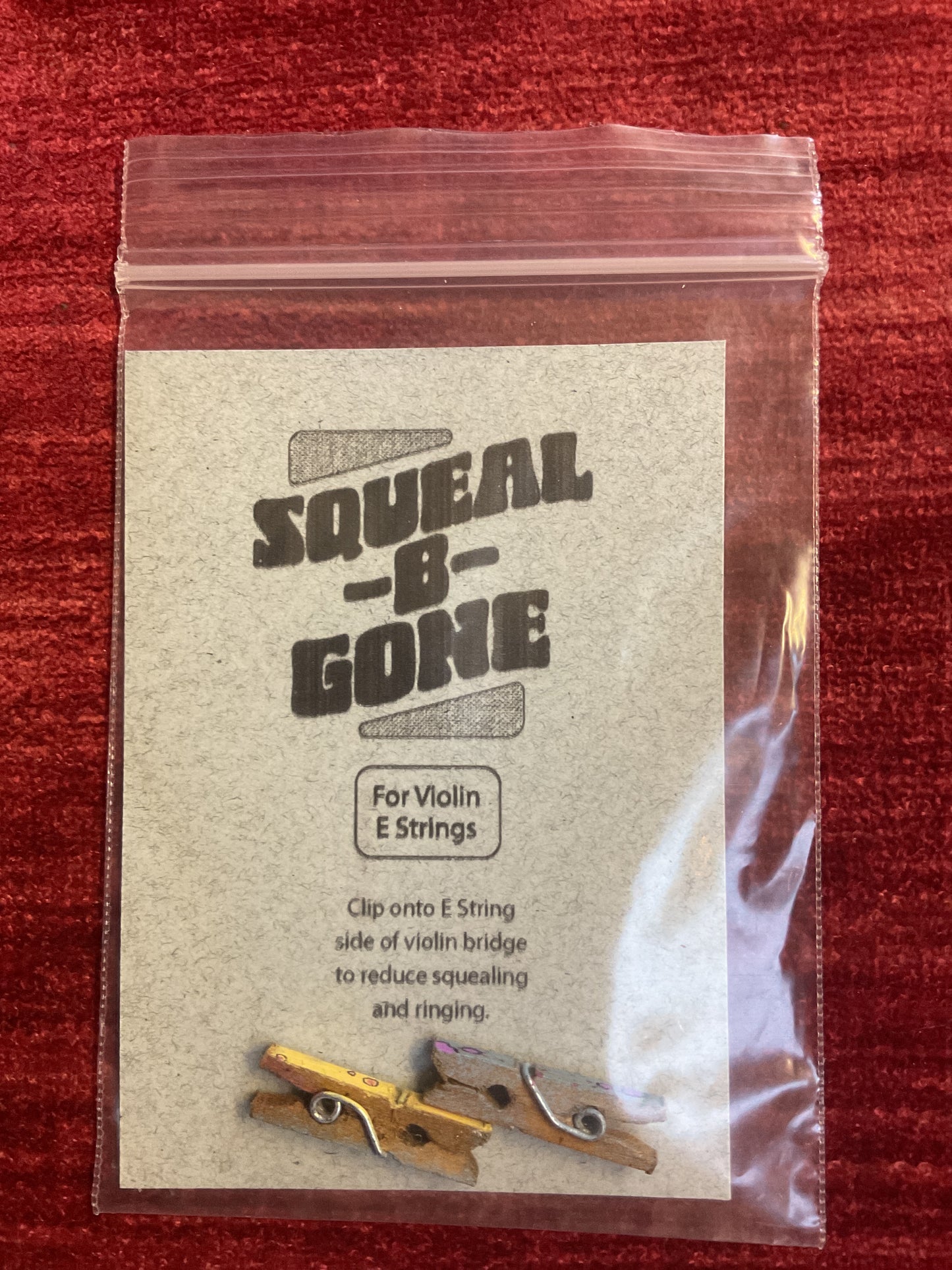 Squeal-B-Gone Violin String Dampener