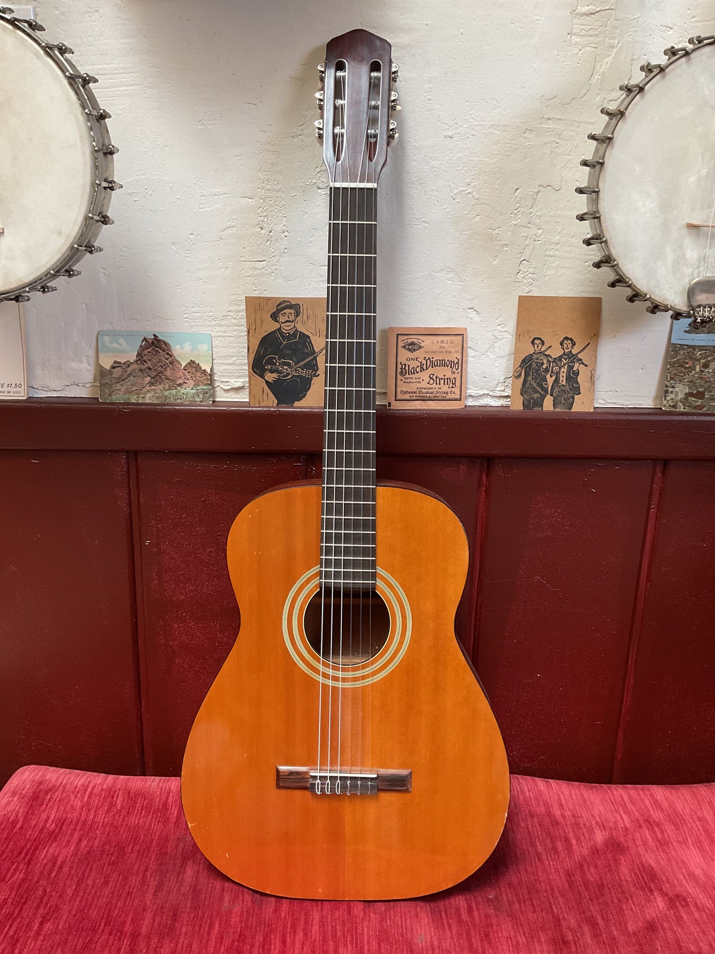Vintage Harmony Classical Guitar (1960s) with Case