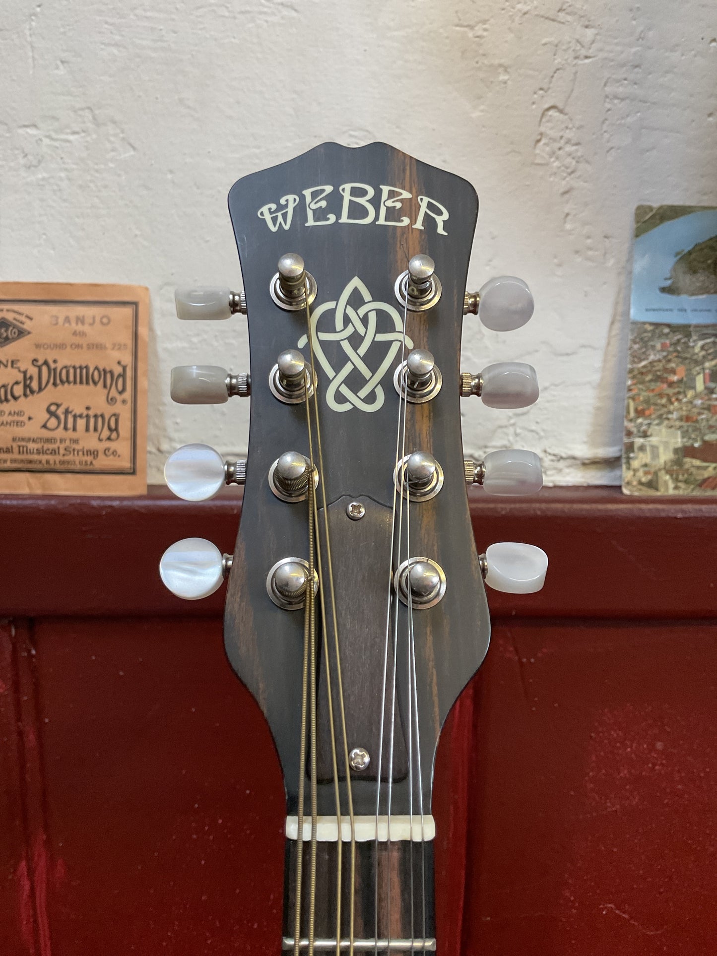 Weber Hyalite A-Style Mandolin (2000s) with Case