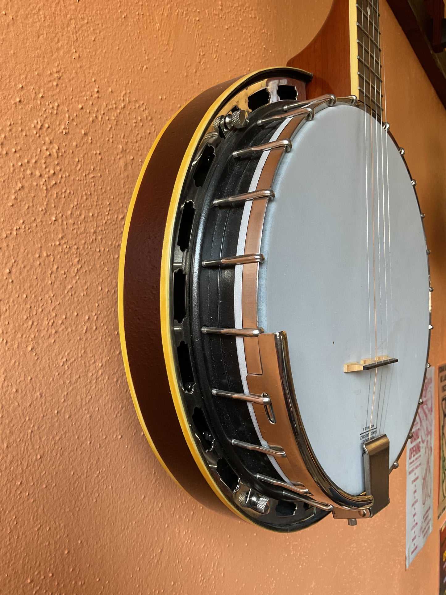 Rover 5-String Resonator Banjo with Case