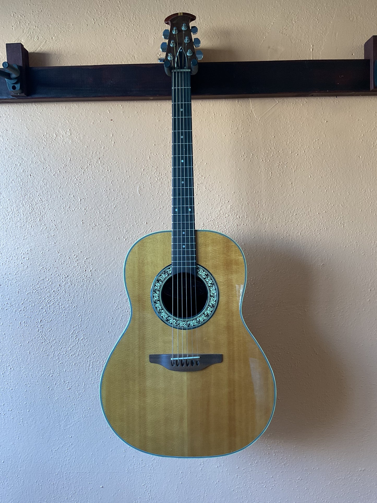 1973 Ovation 1111-4 Balladeer Acoustic Guitar