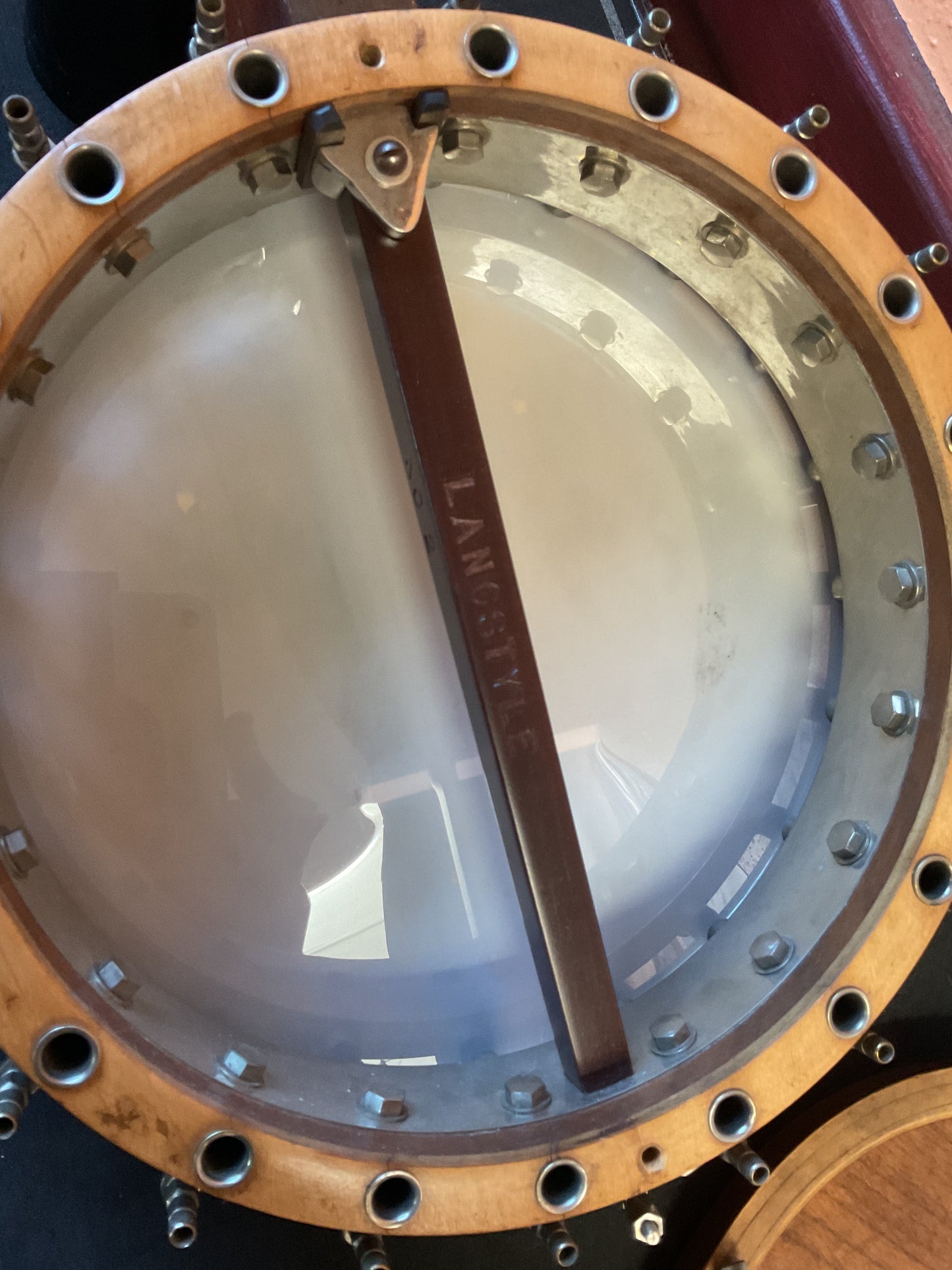 Langstyle No. 2 Triple X Resonator Banjo (1920s) with 5-String StewMac Neck and Case