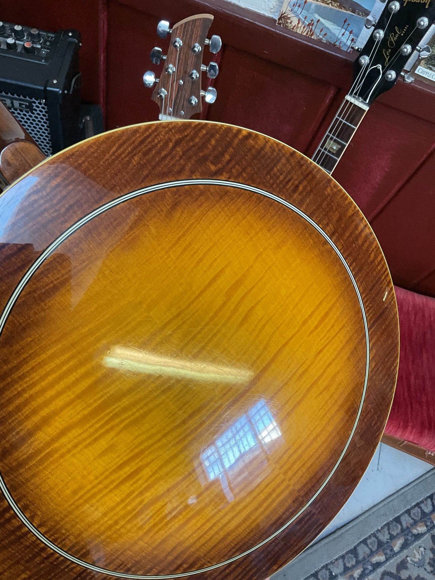 Fender Leo Deluxe Resonator Banjo with Case