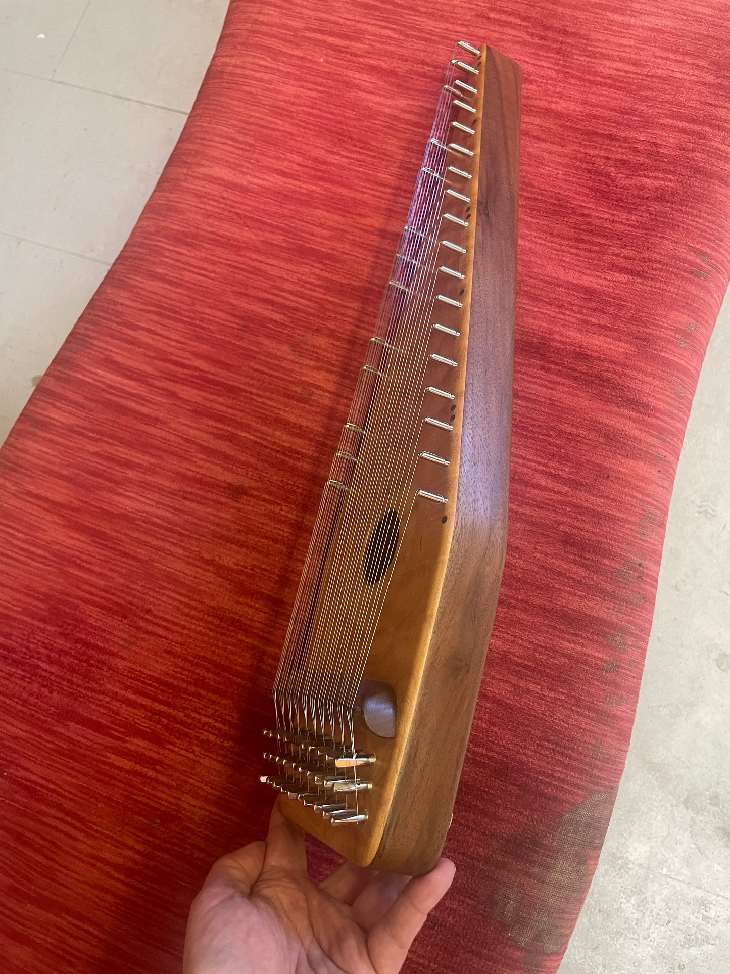 Ringing Strings (Rick Long) Soprano Bowed Psaltery with Bows and Bag