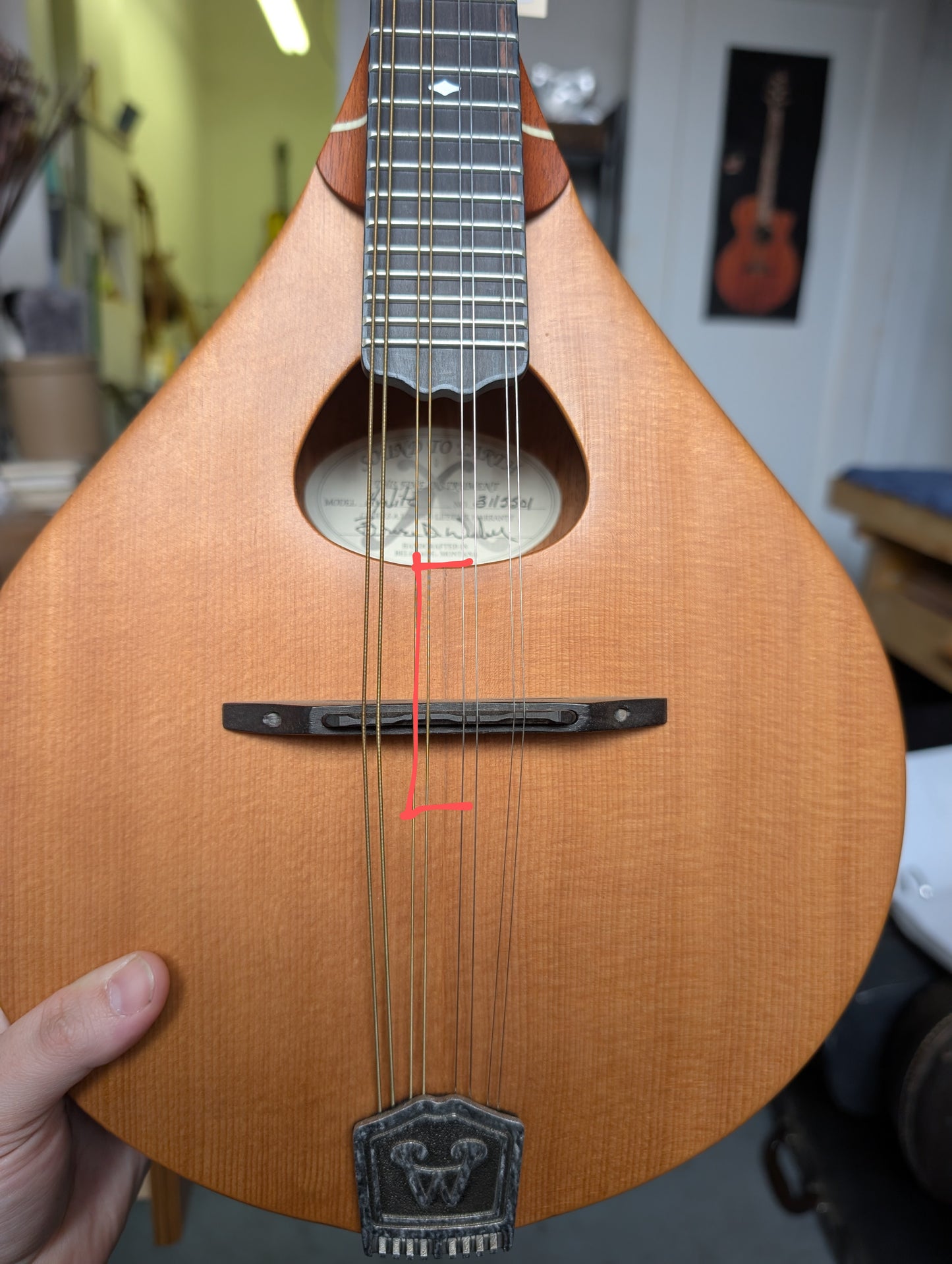 Weber Hyalite A-Style Mandolin (2000s) with Case