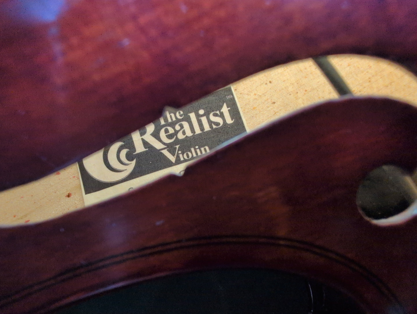 Realist R-V5Pe 5-String Electric Violin with Case