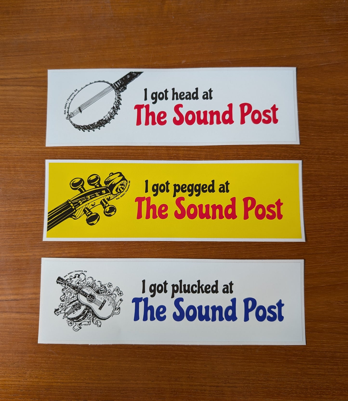 'The Sound Post' Bumper Stickers
