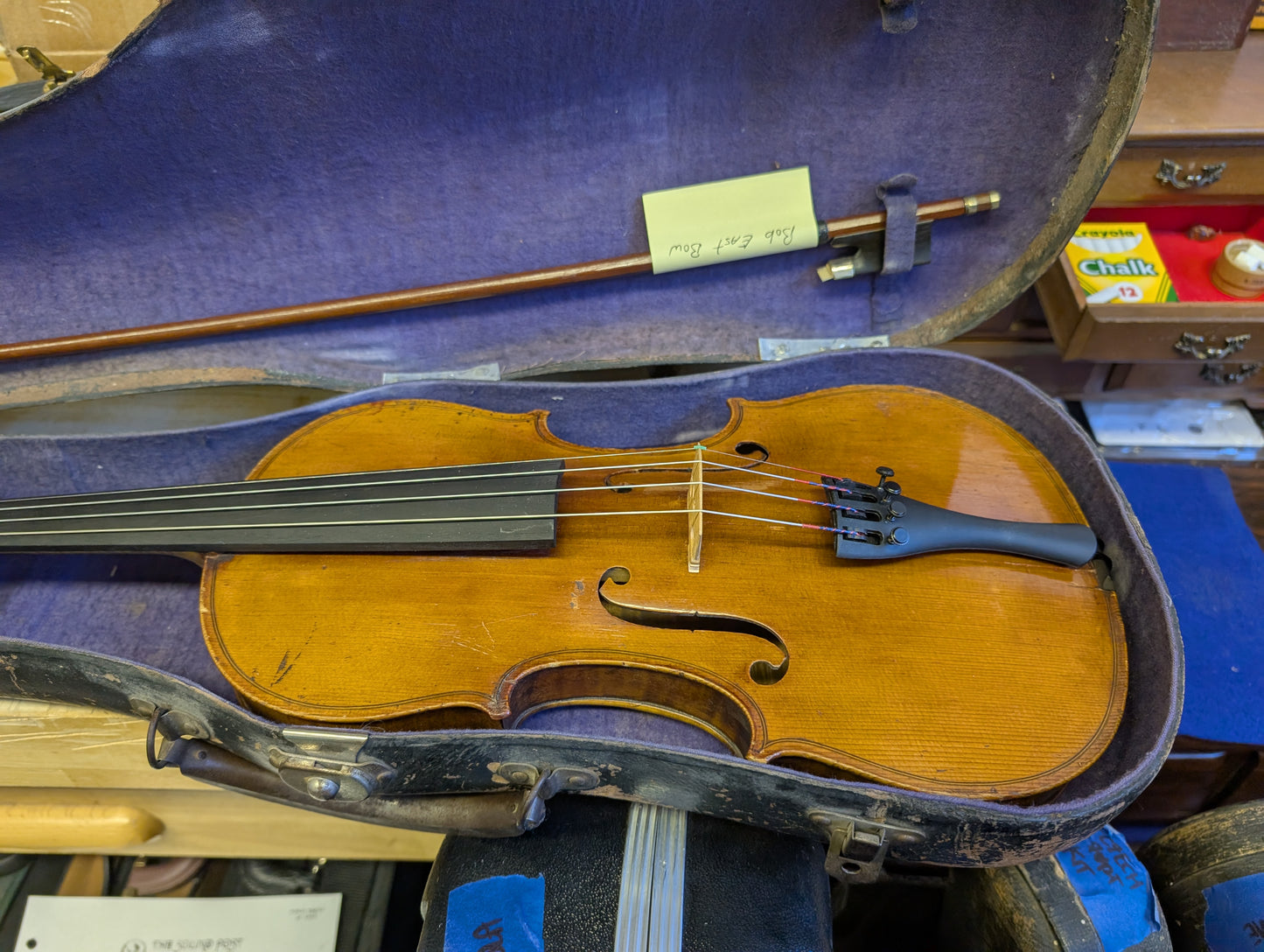 American Conservatory Stradivarius Artist Model Violin Outfit (Late 1800s | German), 4/4 Size