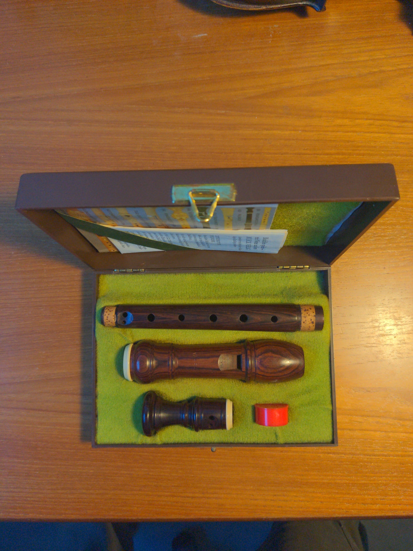 Moeck Rottenburgh Soprano Recorder (Brazilian Rosewood | c. 1975)