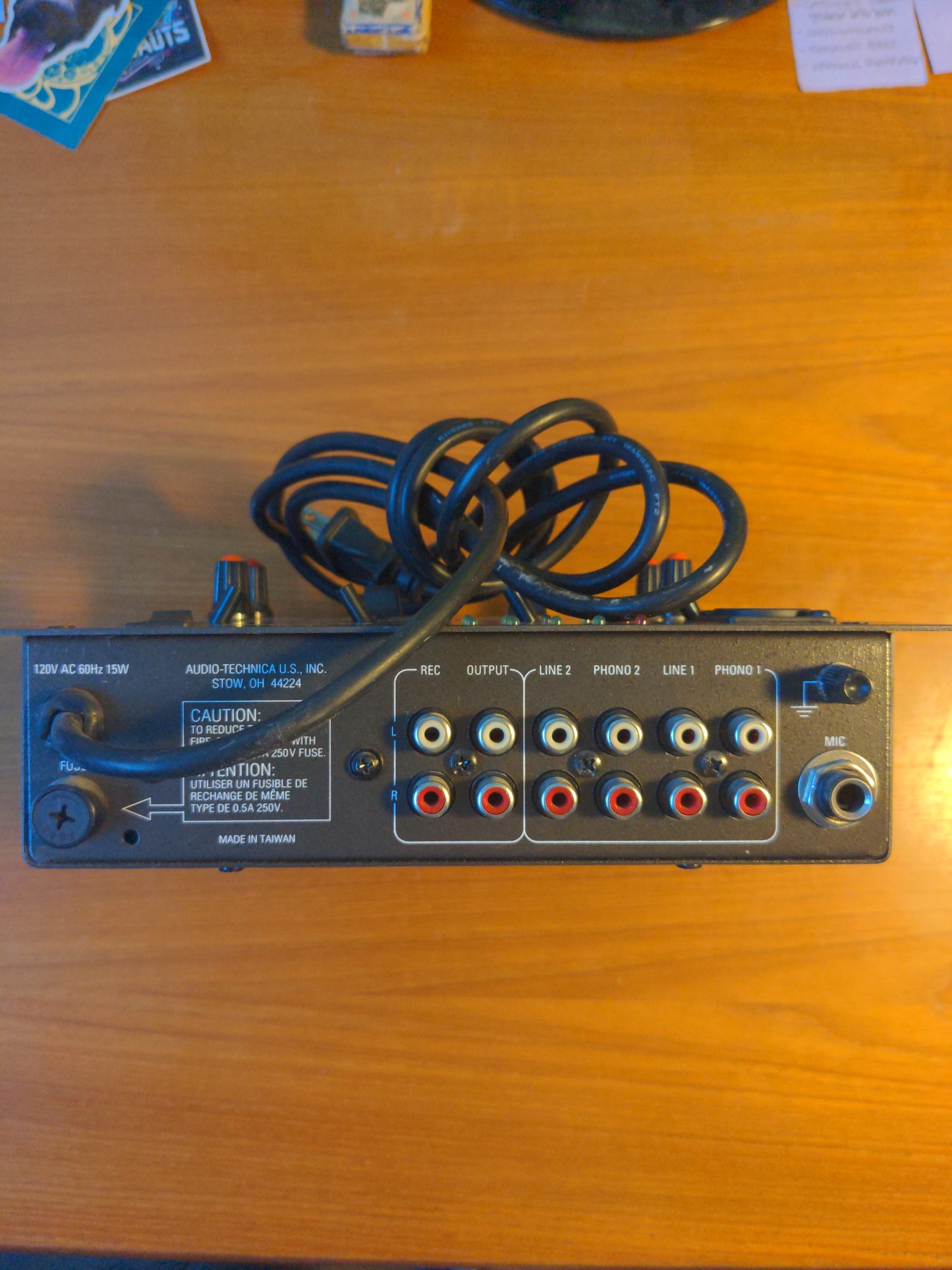 Audio-Technica AM150 2 Channel DJ Audio Stereo Mixer