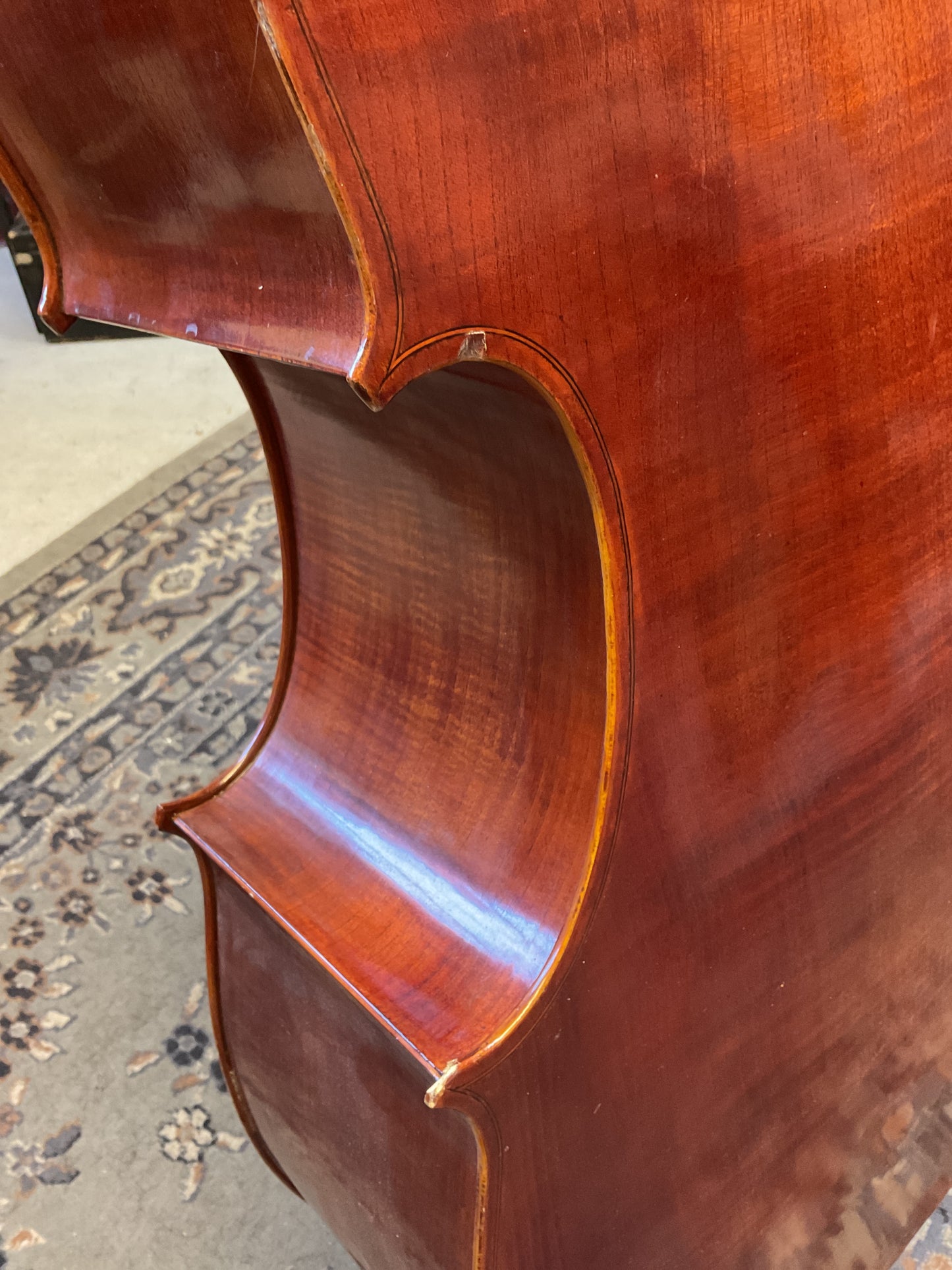 Century Strings Upright Bass, 3/4 Size