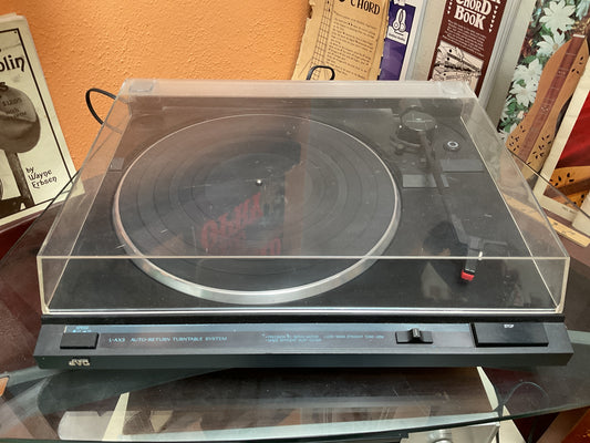 JVC L-AX3 Auto-Return Turntable with New Belt & Stylus