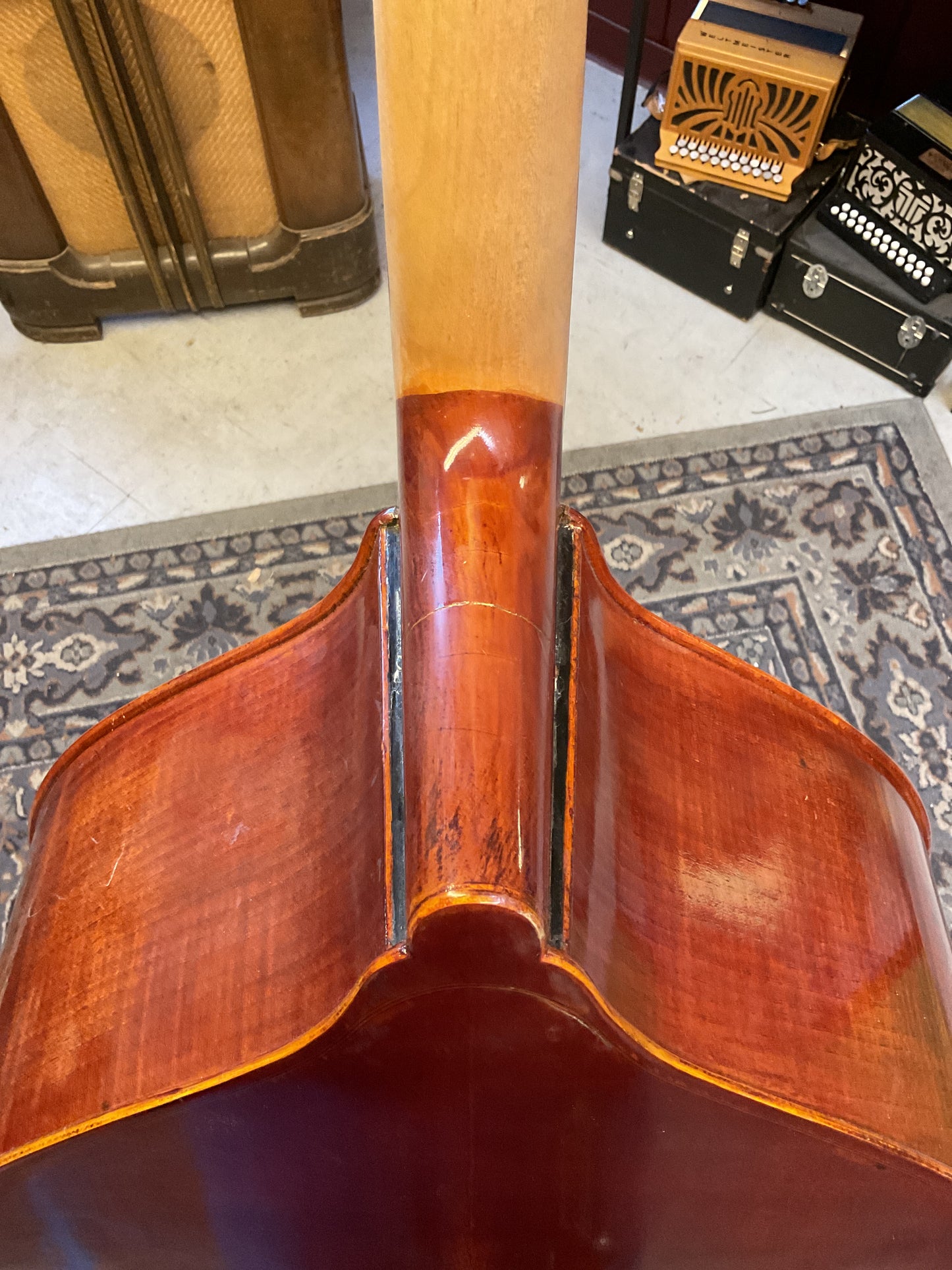 Century Strings Upright Bass, 3/4 Size