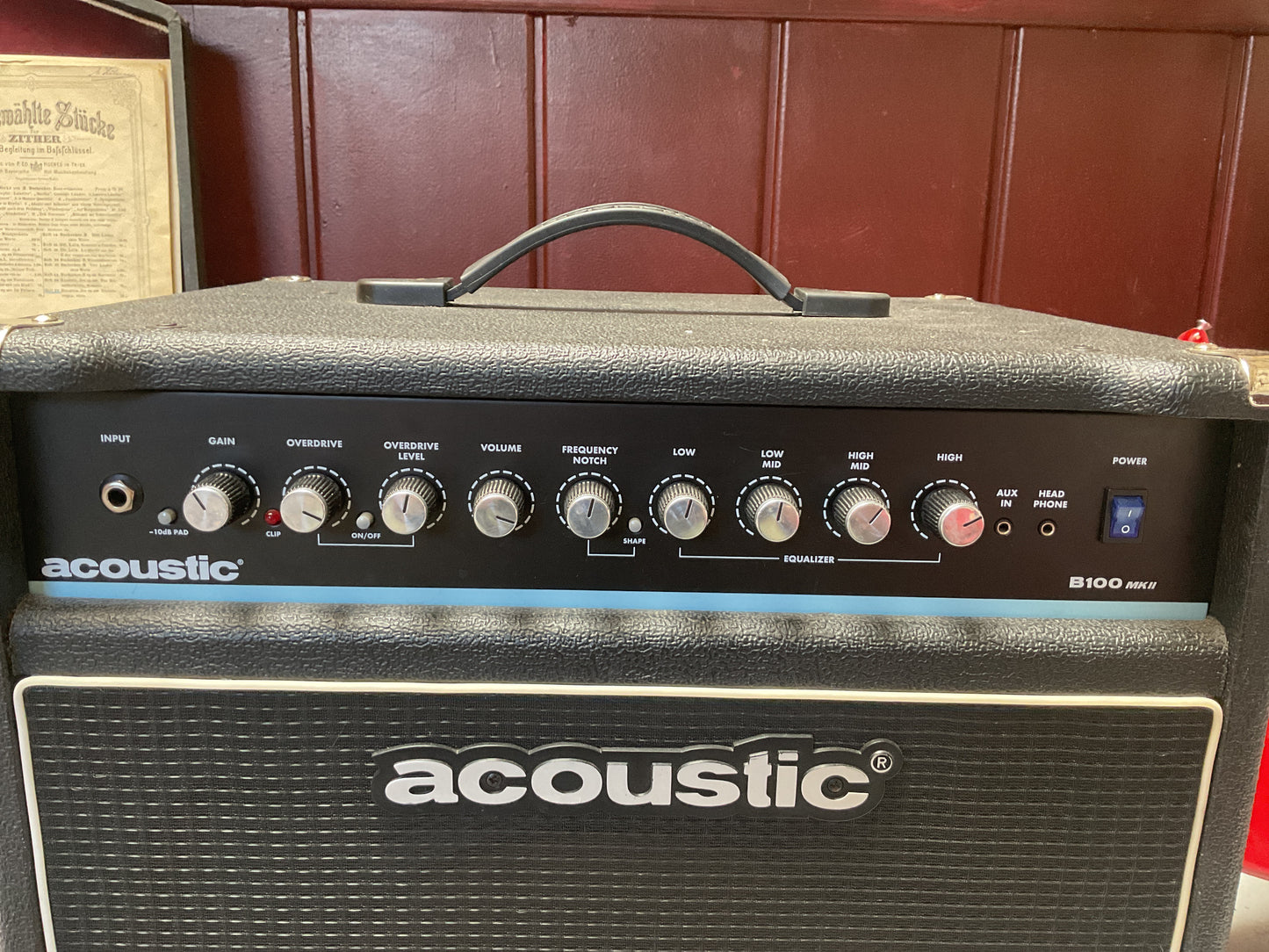 Acoustic B100MKII Amp