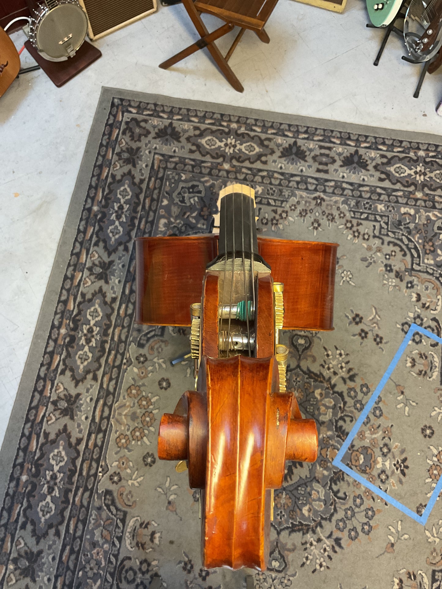 Century Strings Upright Bass, 3/4 Size