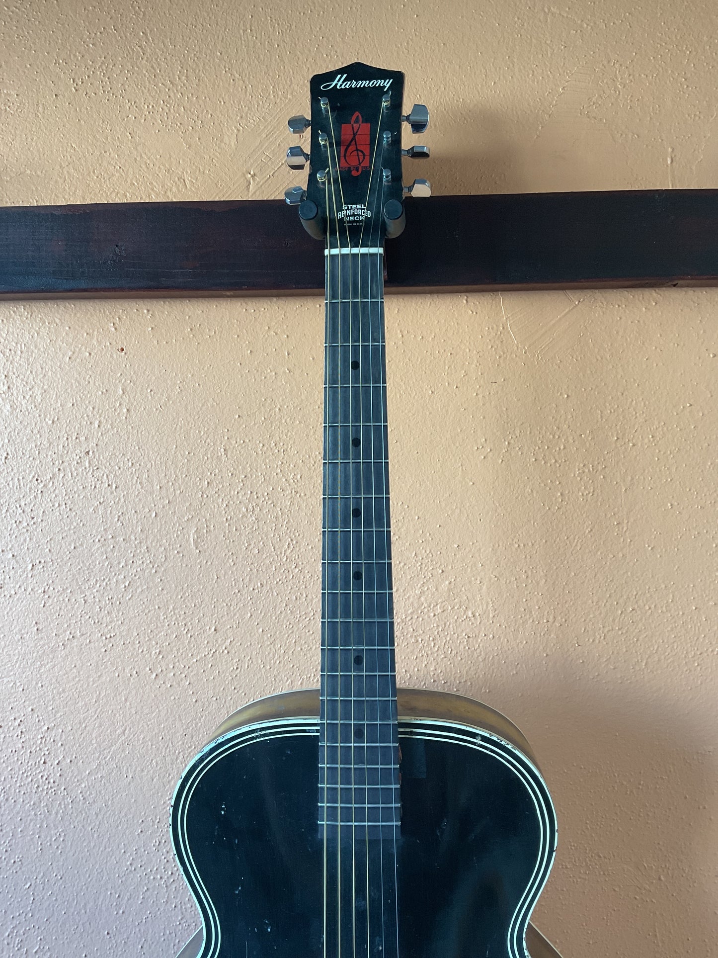 Vintage Harmony Archtop Guitar (1960s)