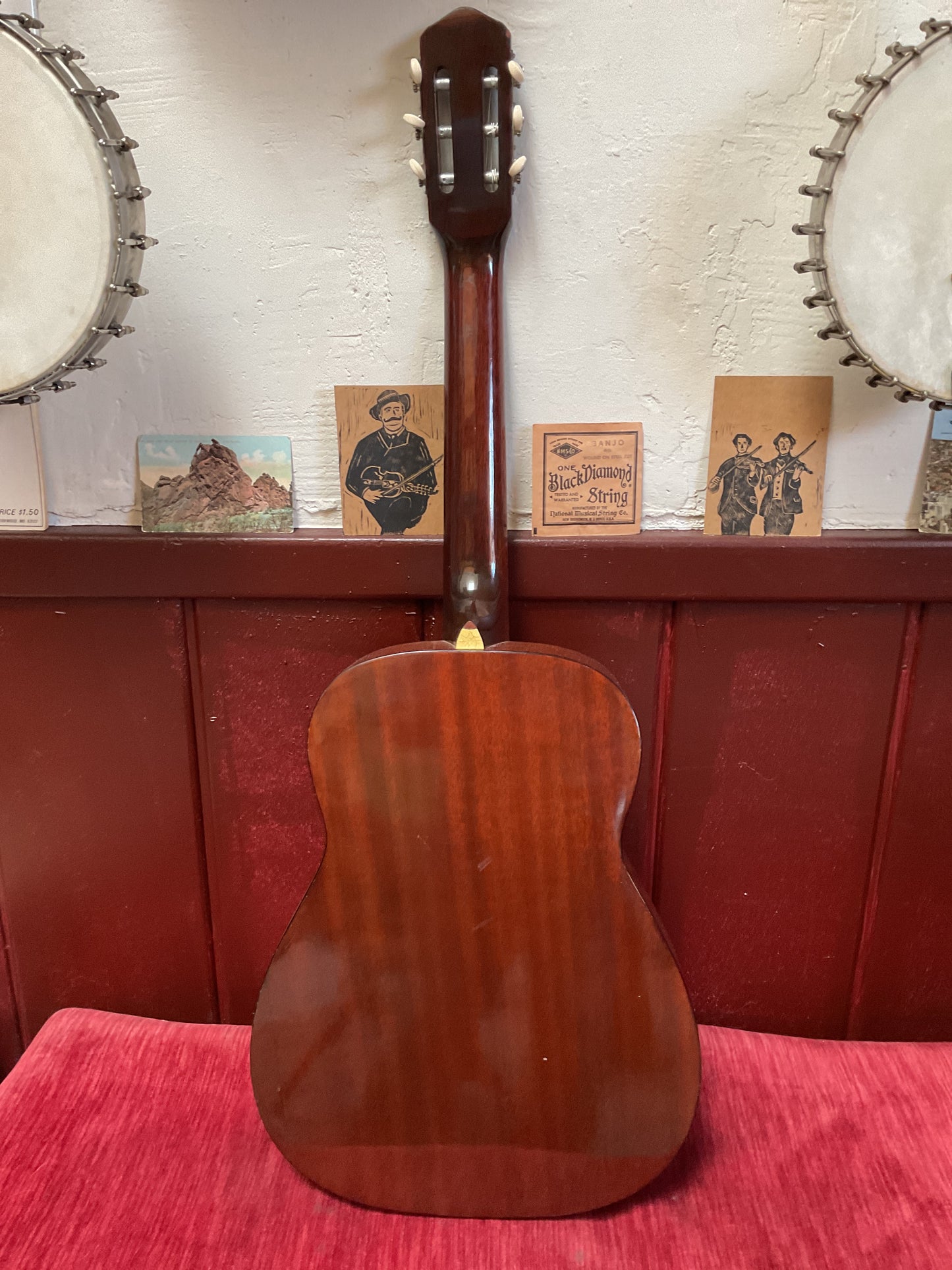 Vintage Harmony Classical Guitar (1960s) with Case