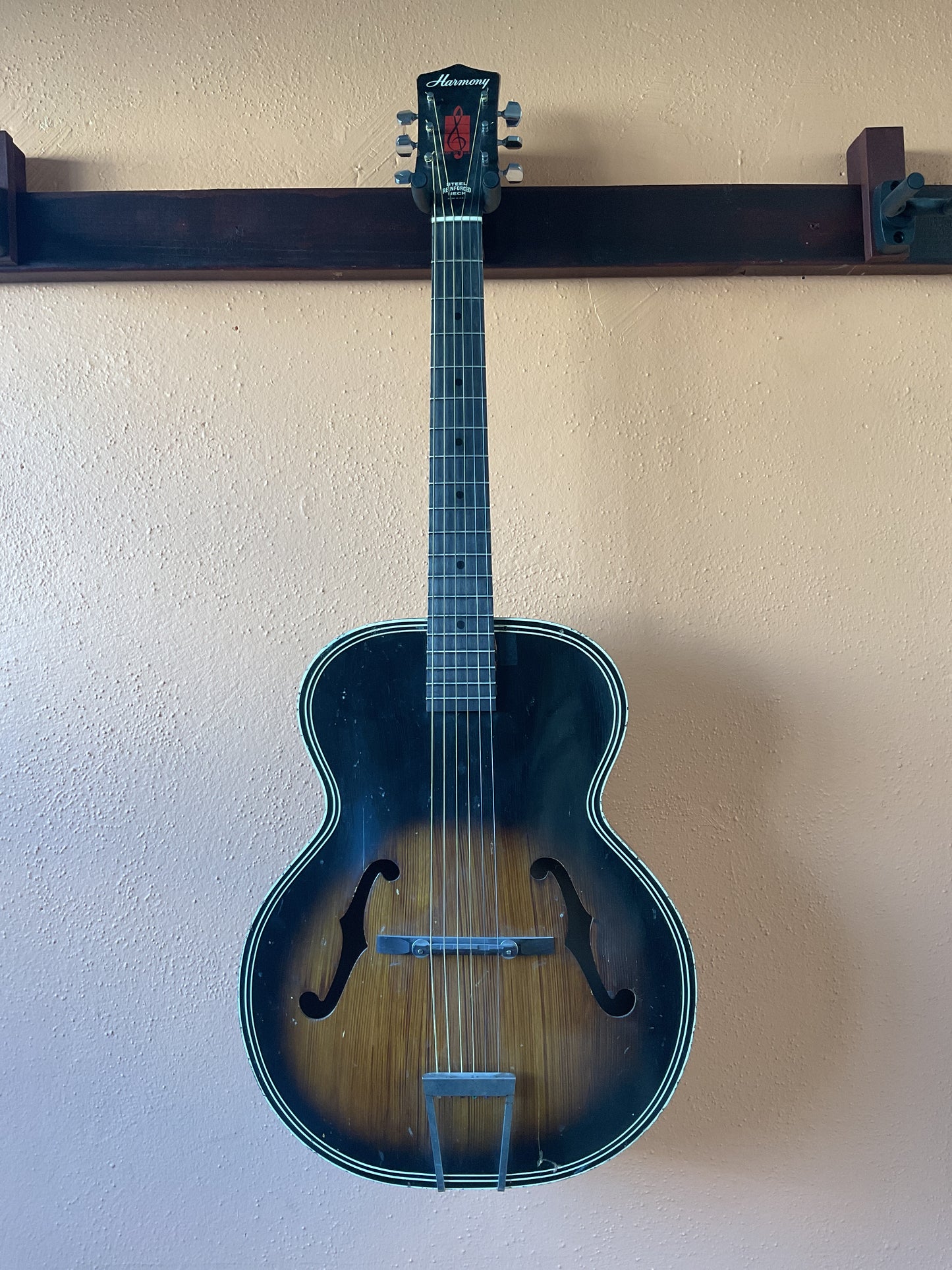 Vintage Harmony Archtop Guitar (1960s)