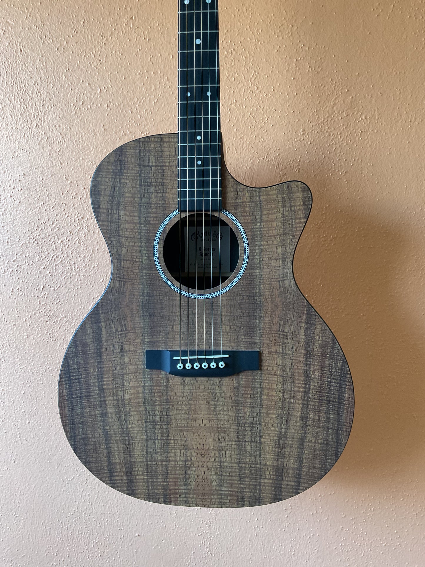 Martin Koa X Series Acoustic Guitar with Pickup