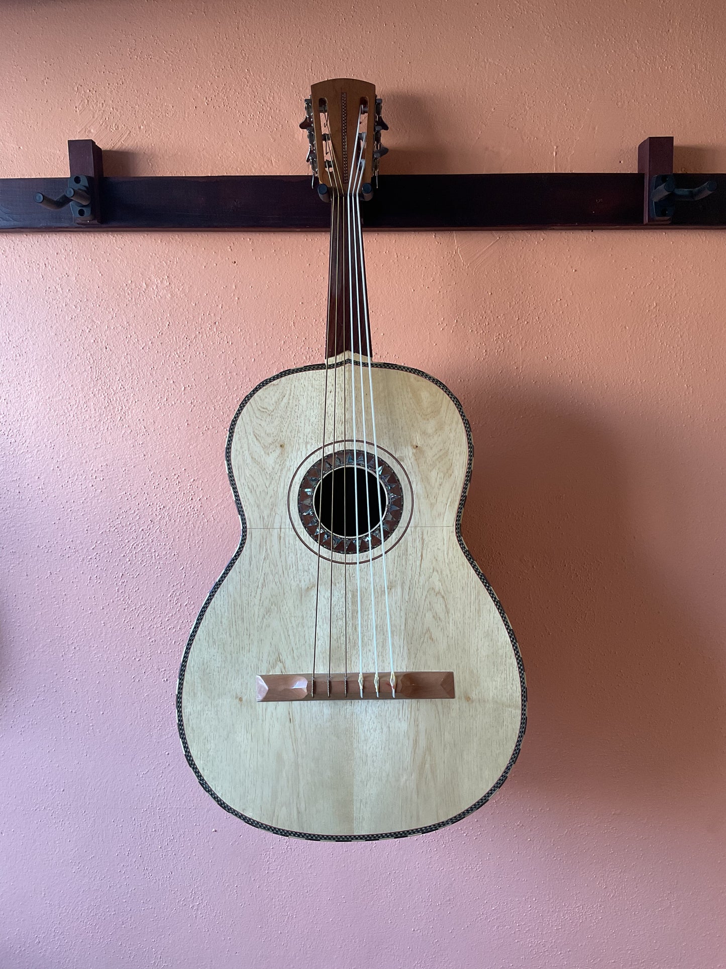 Reyes Guitarrón (c. 1985 | Paracho) with Case