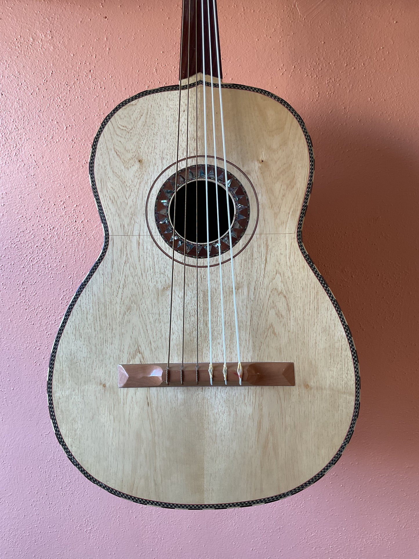 Reyes Guitarrón (c. 1985 | Paracho) with Case