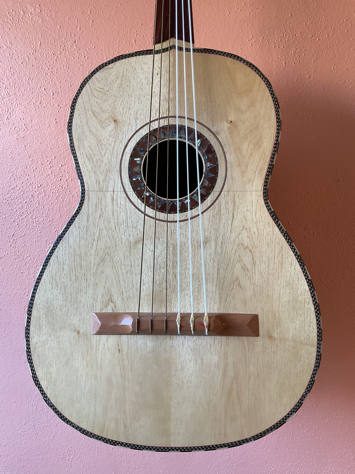 Reyes Guitarrón (c. 1985 | Paracho) with Case