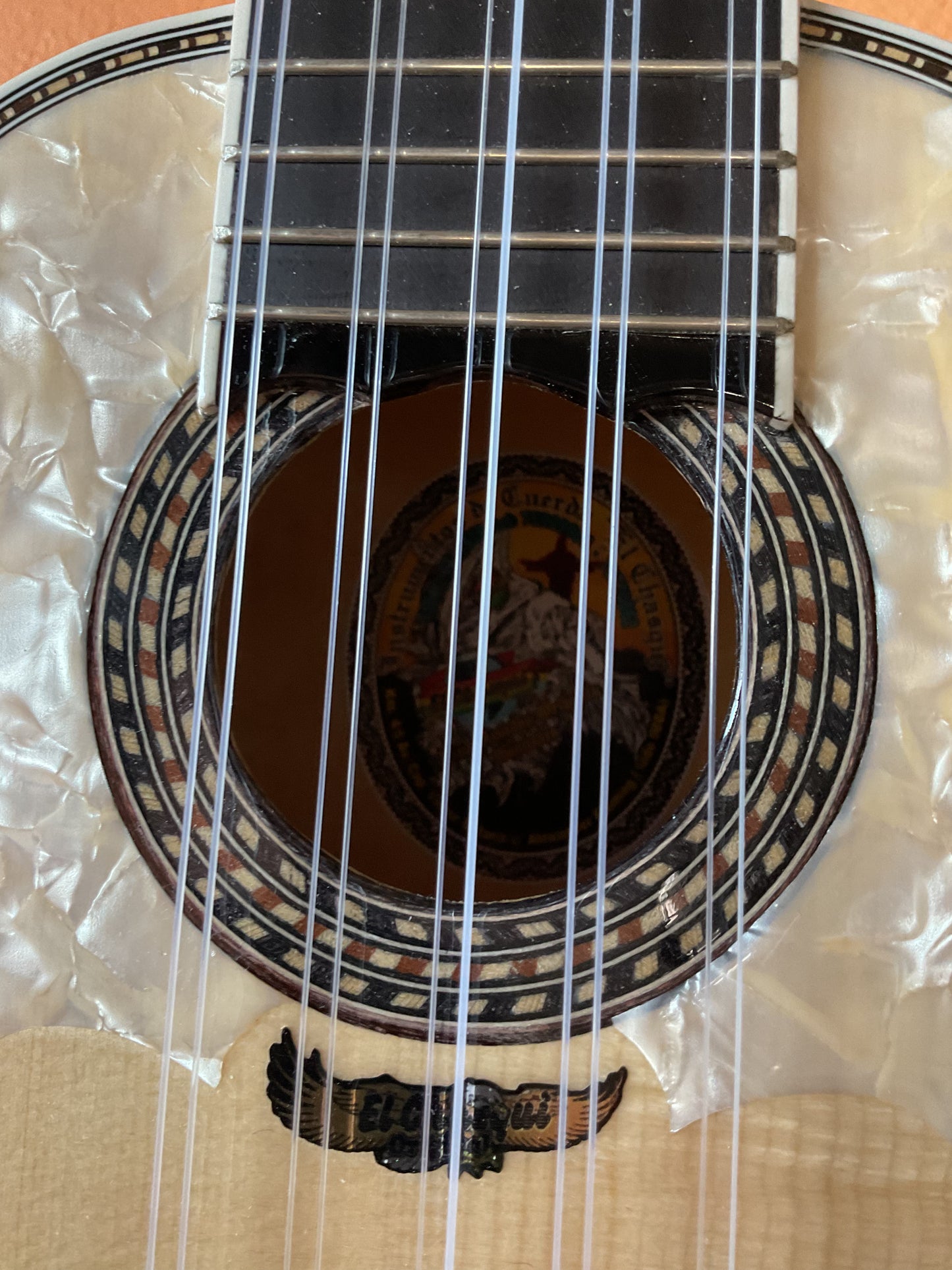 El Chasqui Professional Grade Charango with Pickup and Bag