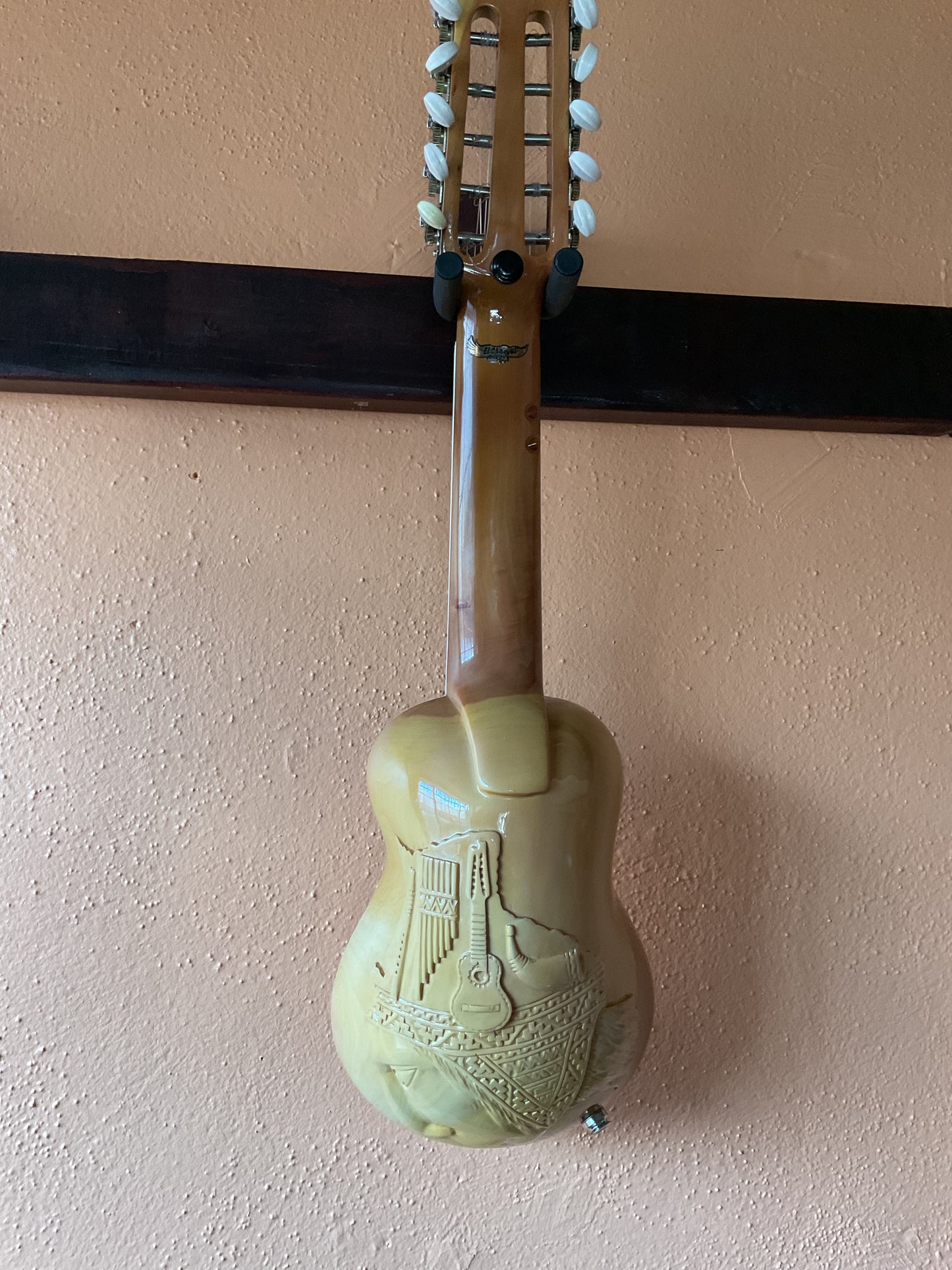 El Chasqui Professional Grade Charango with Pickup and Bag